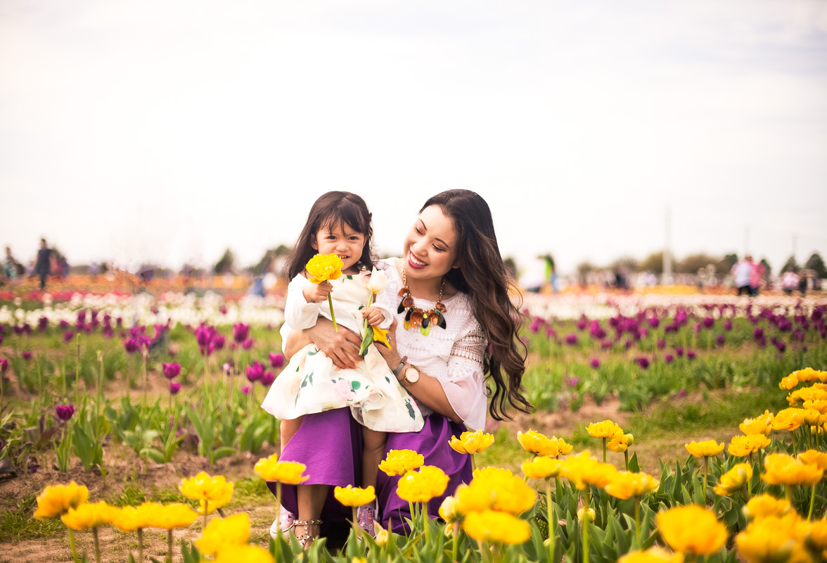 Spring Outfits and Tulip Fields by Kileen from Cute and Little