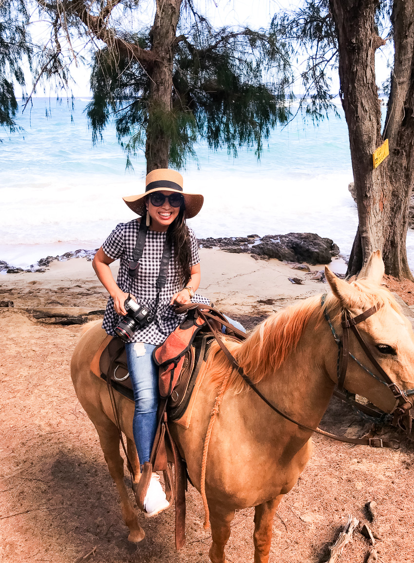 Kauai Traveling Tips: Horseback Riding with CJM Stables by Dallas blogger Kileen of cute & little