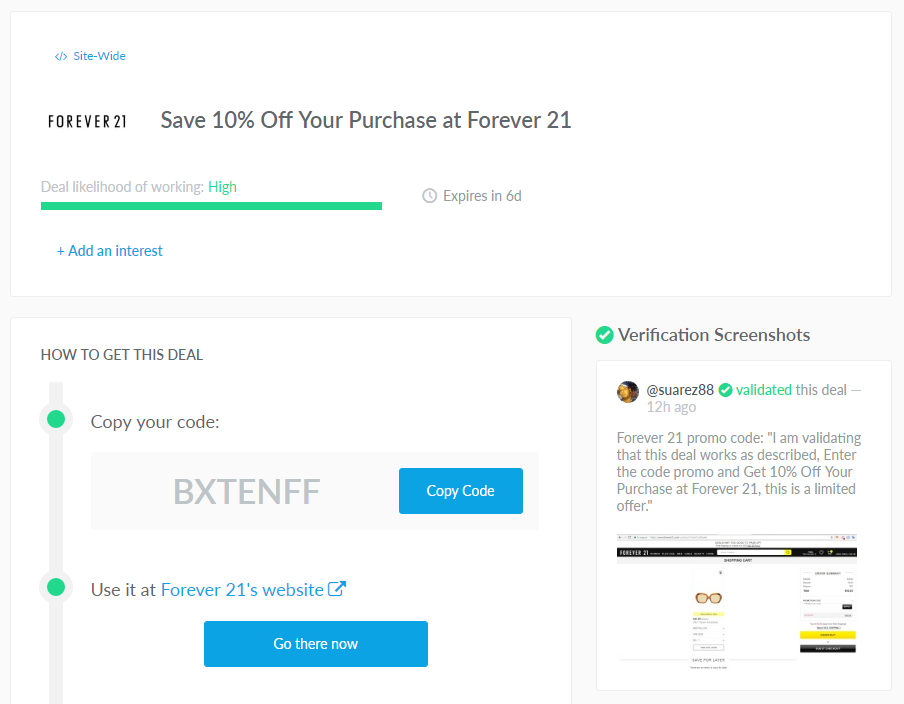 dealspotr review - Finding Forever 21 Promo Codes by Dallas fashion blogger cute and little